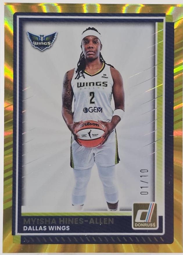 Myisha Hines-Allen [Gold Shimmer] #65