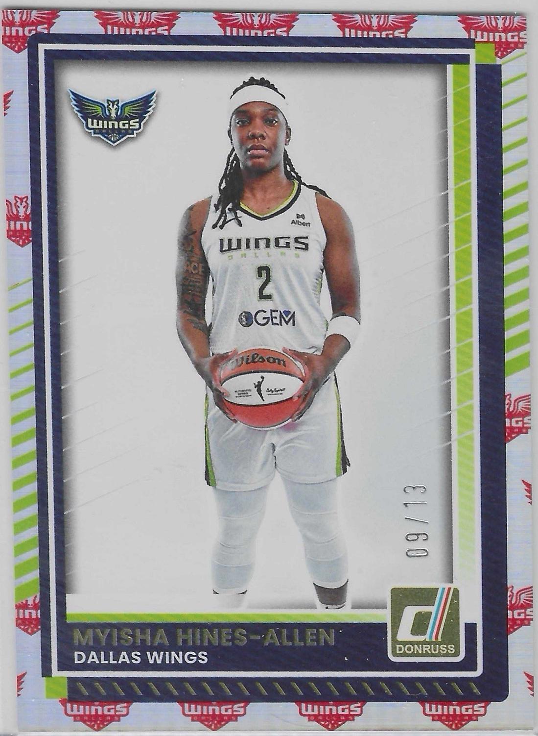 Myisha Hines-Allen [Holo Team Logo] #65