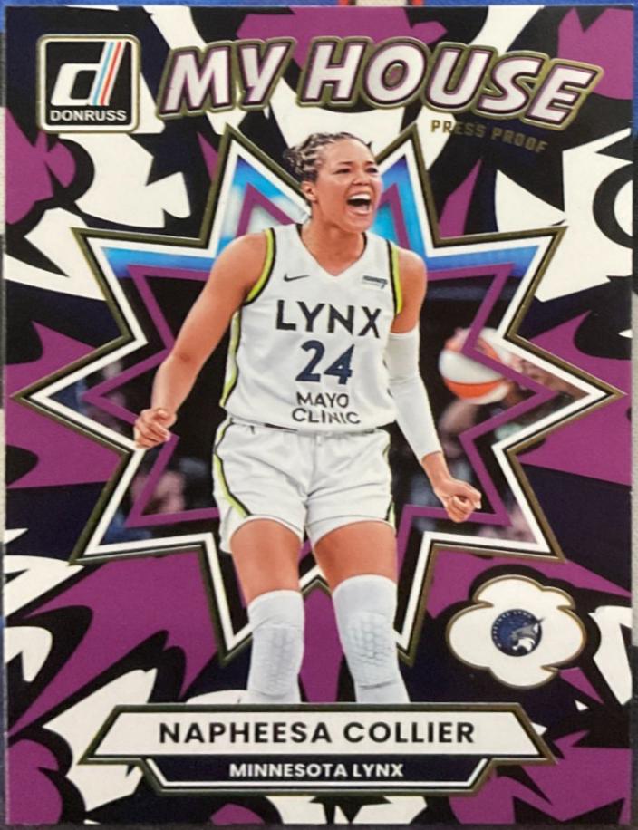Napheesa Collier [Black Press Proof] #25