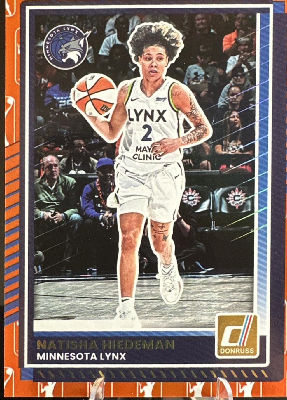 Natisha Hiedeman [Holo WNBA Logo] #72