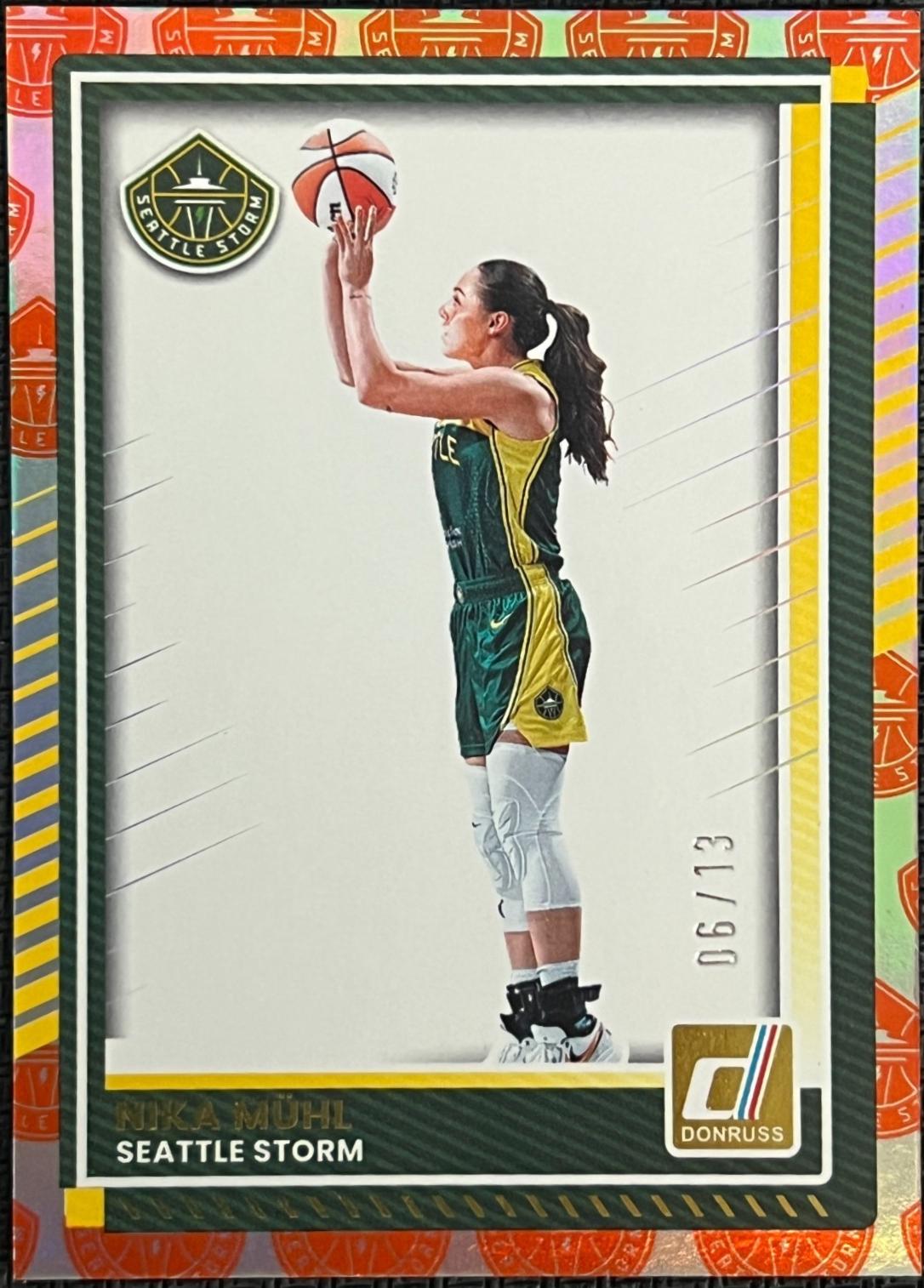 Nika Muhl [Holo Team Logo] #81