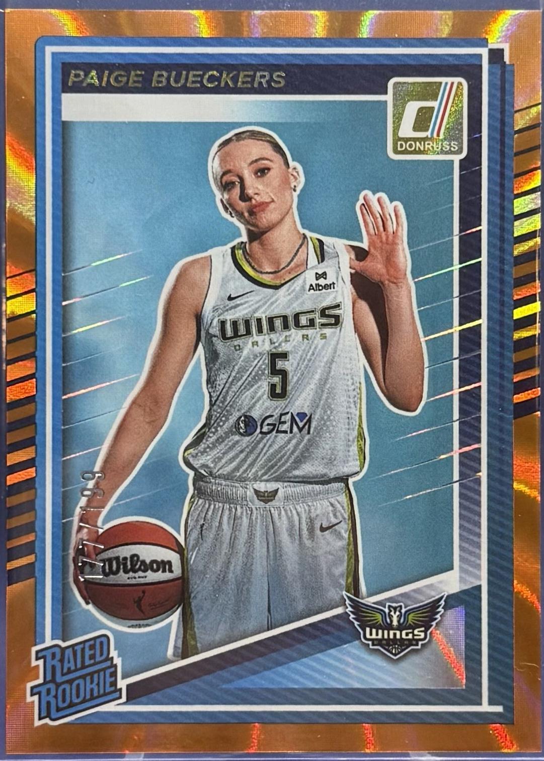 Paige Bueckers [Orange Laser] #86