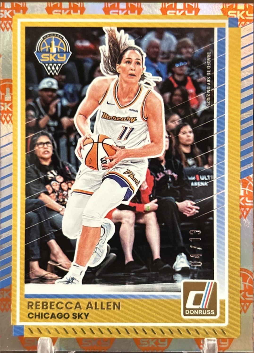 Rebecca Allen [Holo Team Logo] #76