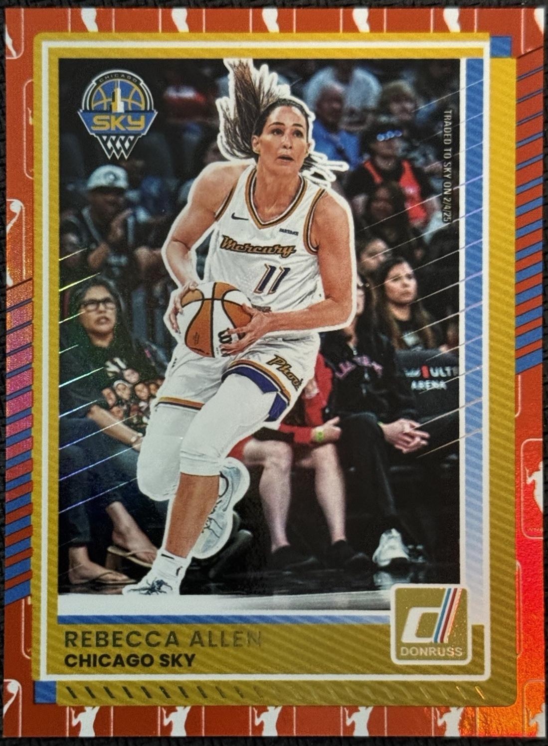 Rebecca Allen [Holo WNBA Logo] #76