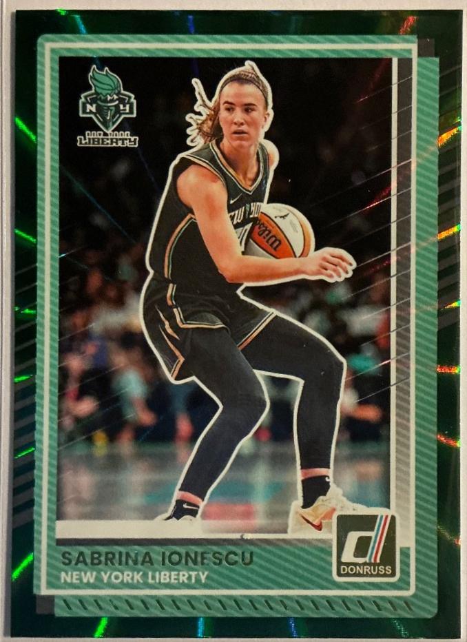 Sabrina Ionescu [Green Laser] #83