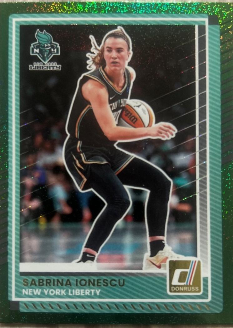 Sabrina Ionescu [Green Shimmer] #83