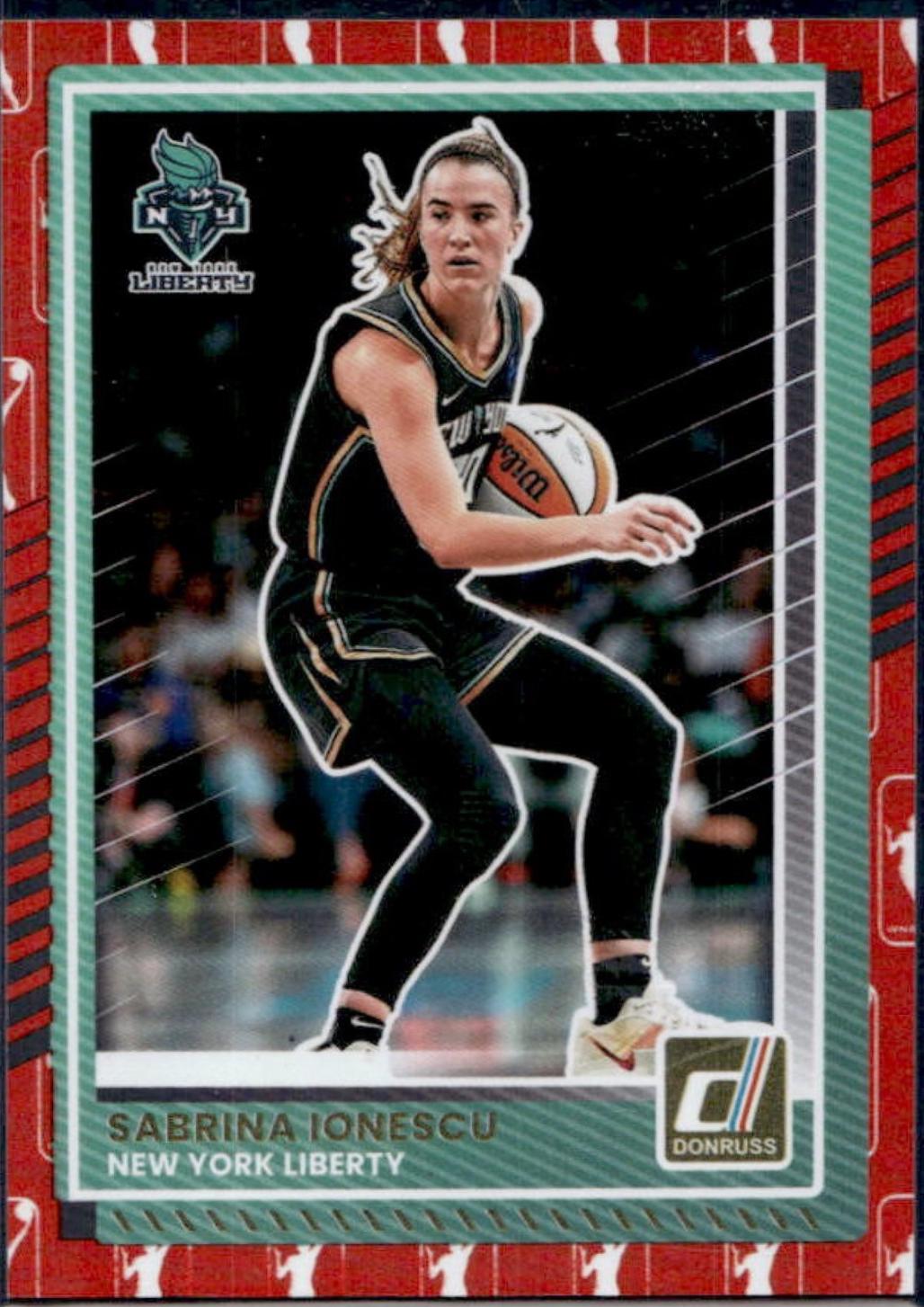 Sabrina Ionescu [Holo WNBA Logo] #83