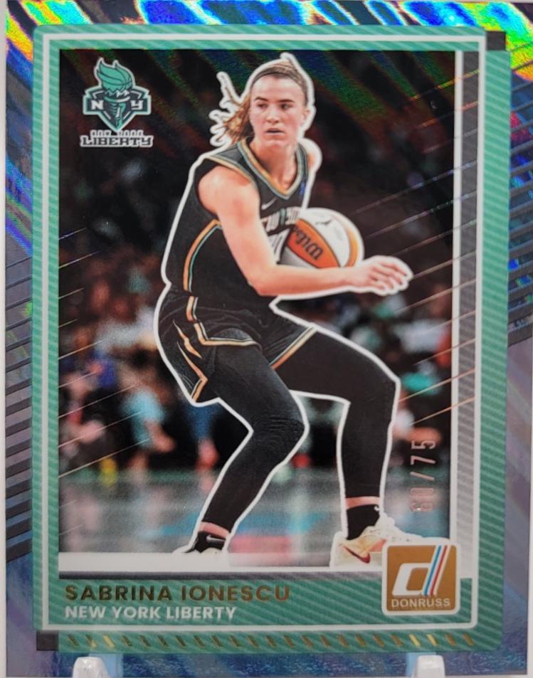 Sabrina Ionescu [Light Blue Lava] #83