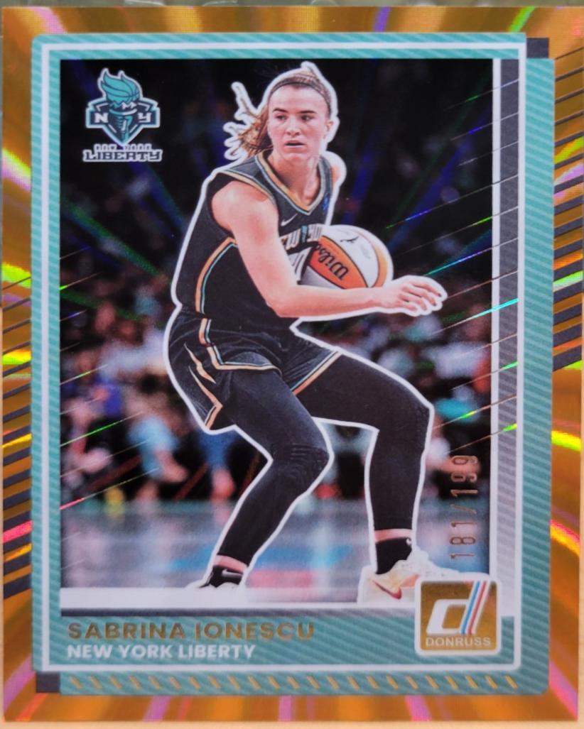 Sabrina Ionescu [Orange Laser] #83