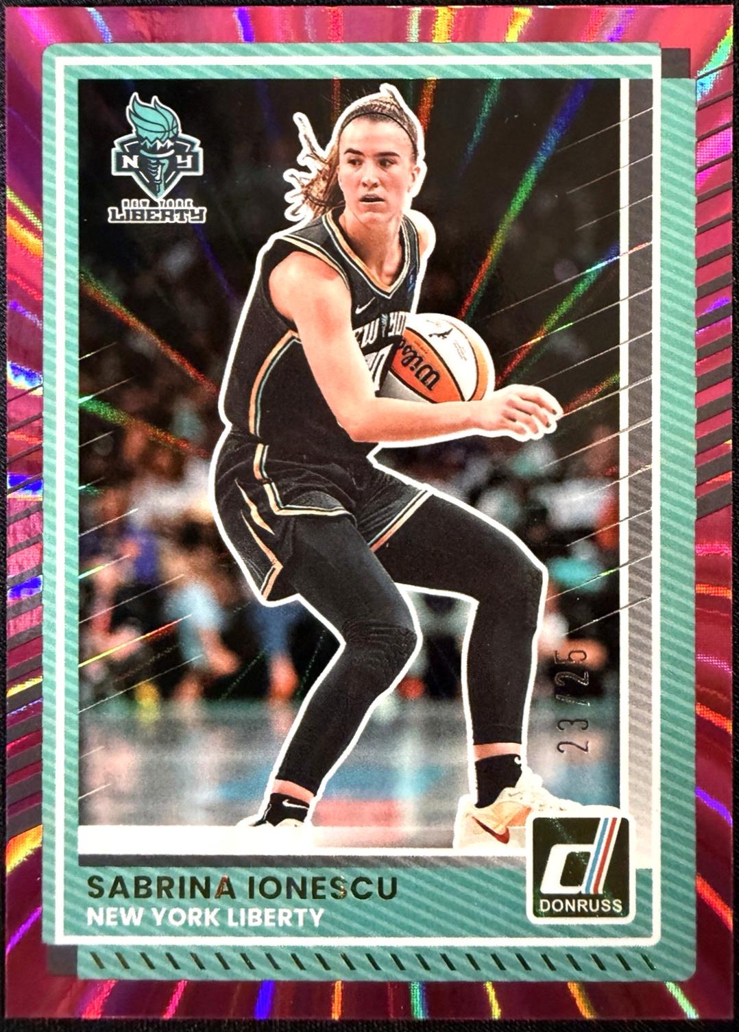 Sabrina Ionescu [Pink Laser] #83