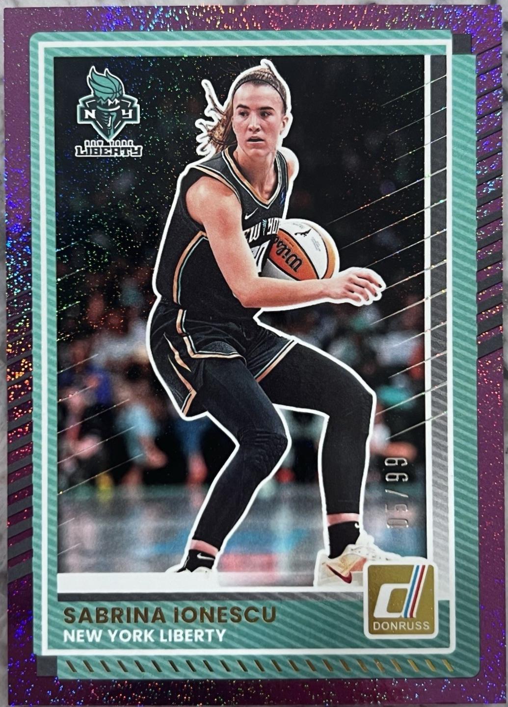 Sabrina Ionescu [Purple Shimmer] #83