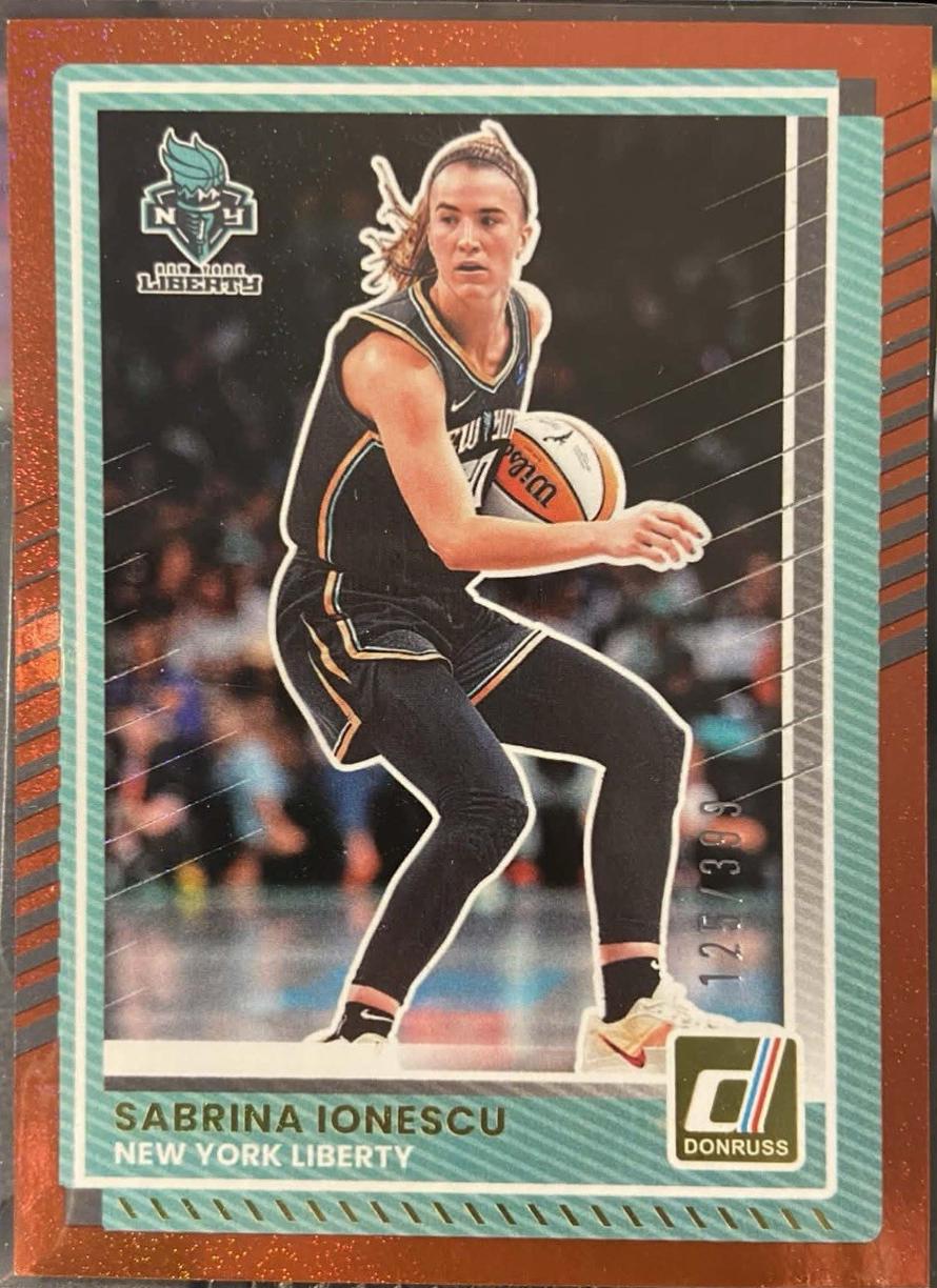 Sabrina Ionescu [Red Shimmer] #83