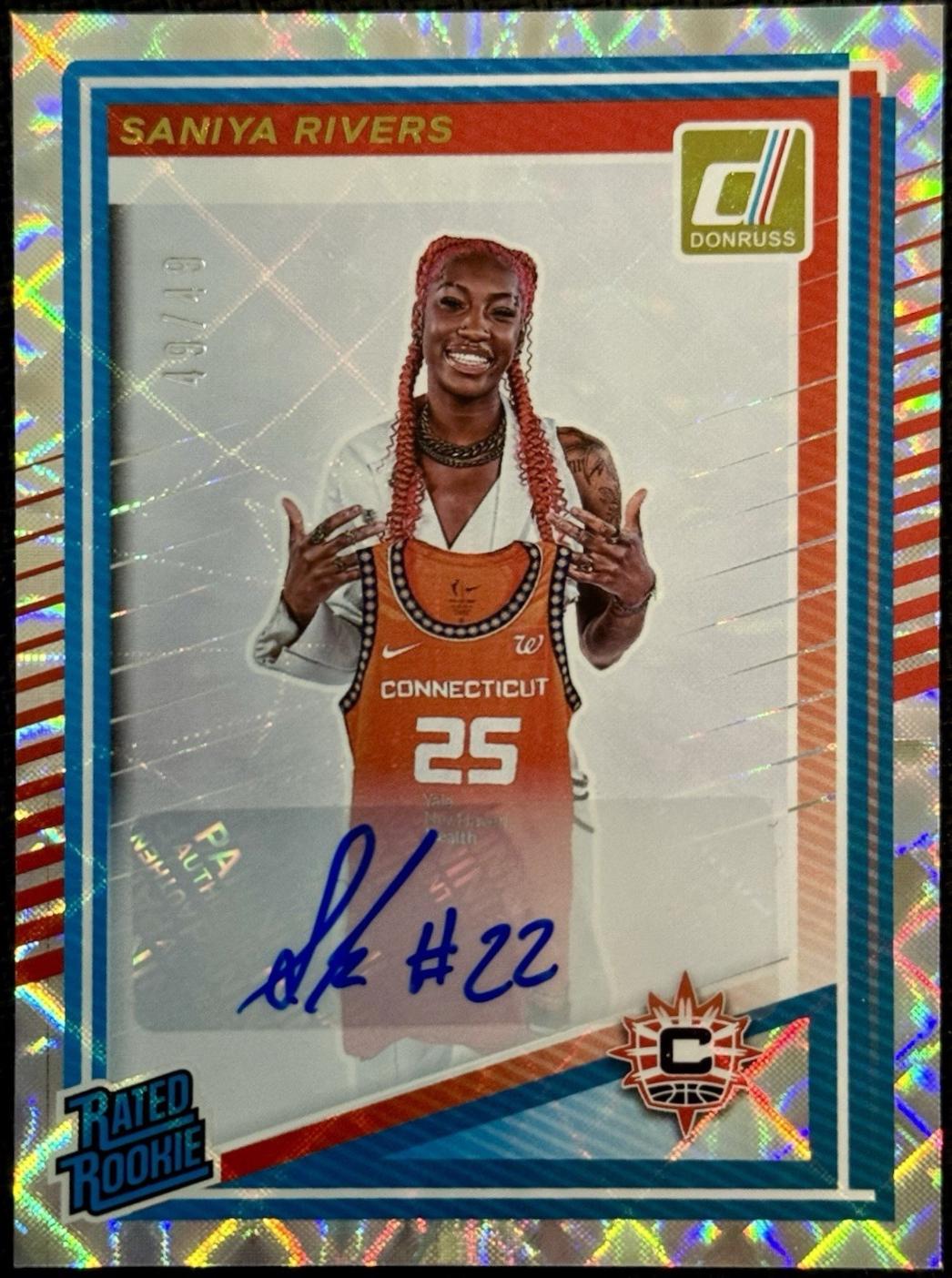 Saniya Rivers [Holo Frame Signature] #92