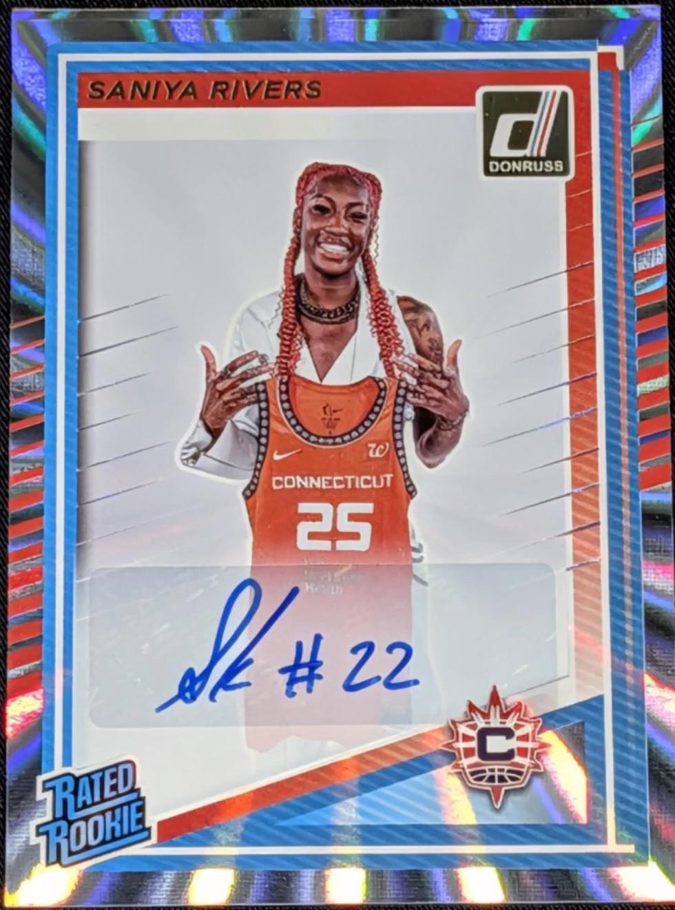 Saniya Rivers [Holo Laser Signature] #92