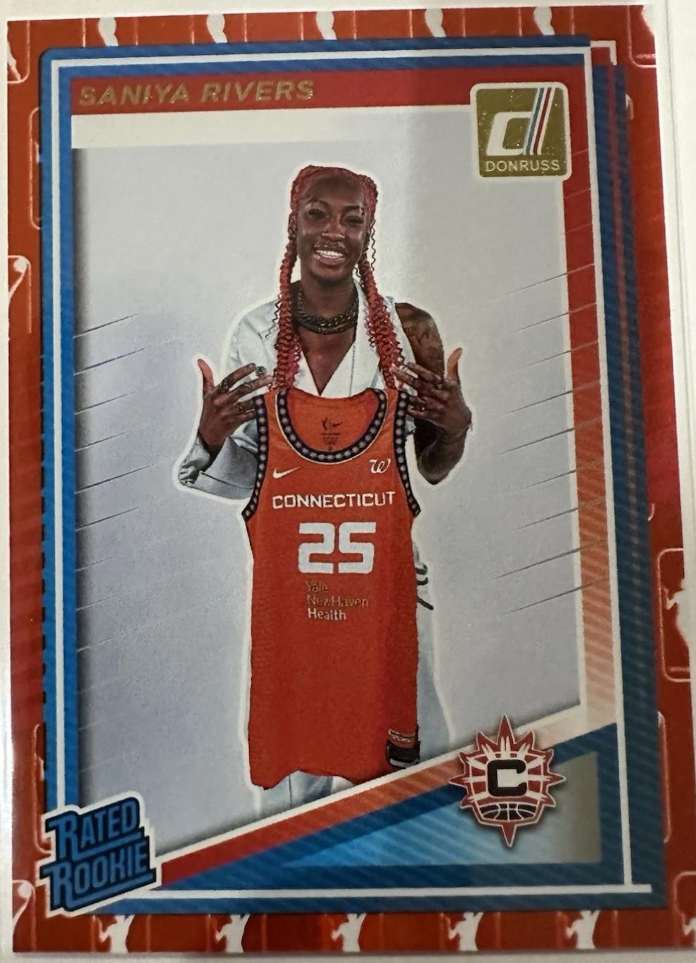 Saniya Rivers [Holo WNBA Logo] #92