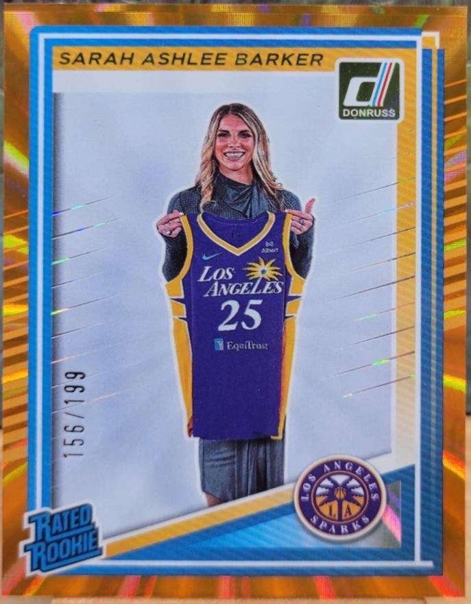 Sarah Ashlee Barker [Holo Laser Signature] #100