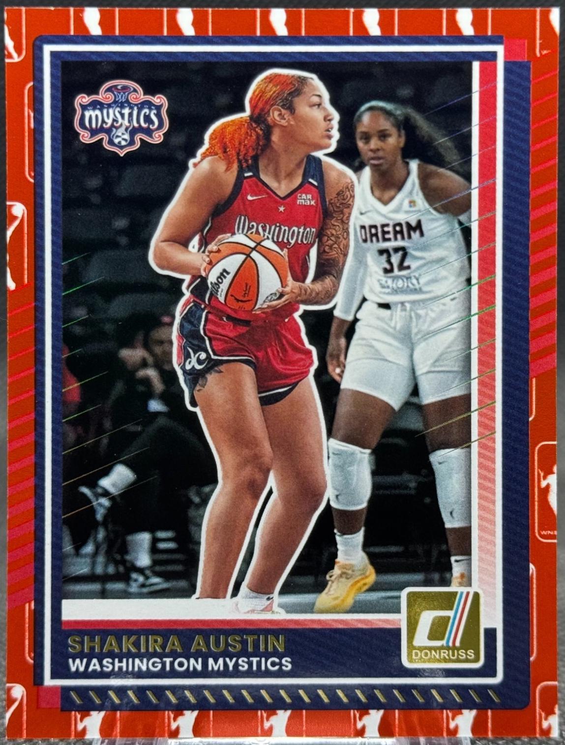 Shakira Austin [Holo WNBA Logo] #22