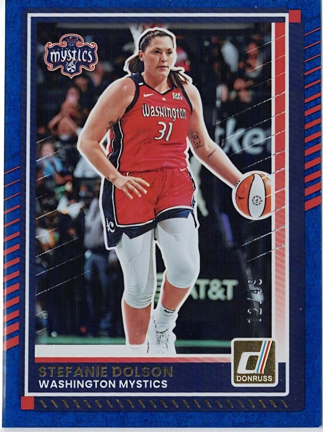 Stefanie Dolson [Blue Shimmer] #30