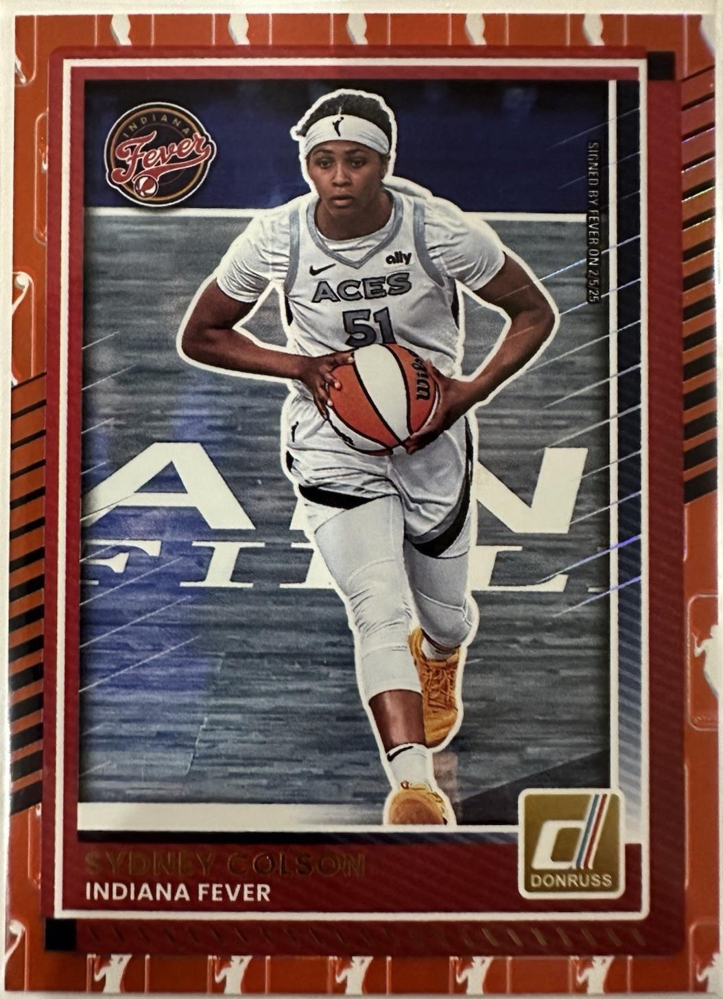 Sydney Colson [Holo WNBA Logo] #9