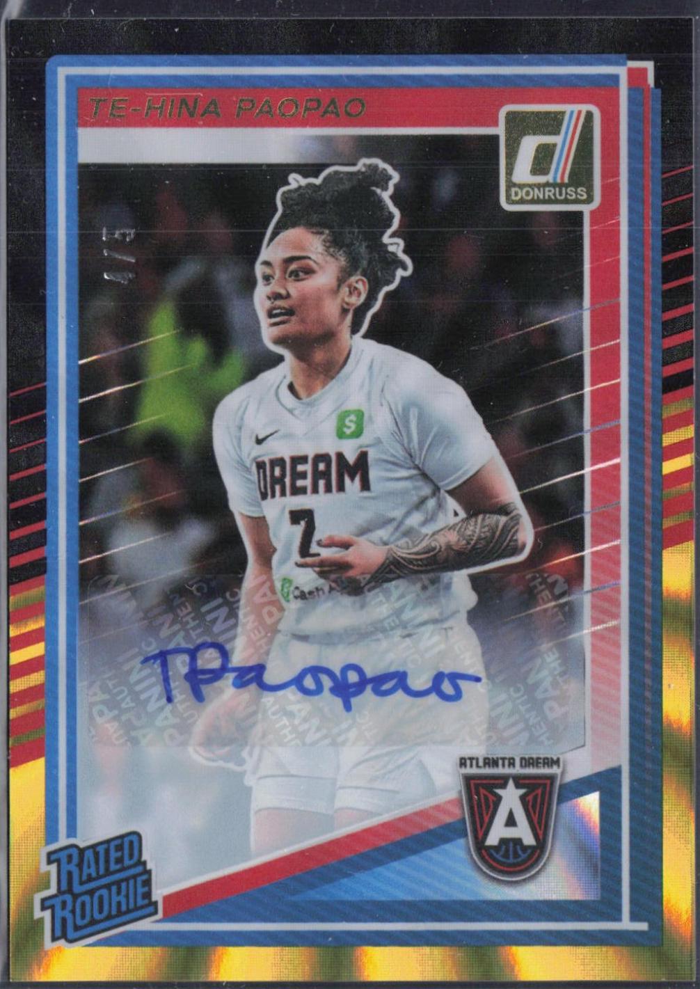 Te-Hina Paopao [Black Gold Laser Signature] #91