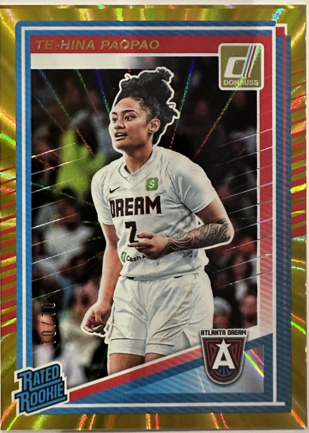 Te-Hina Paopao [Holo Gold Laser Signature] #91