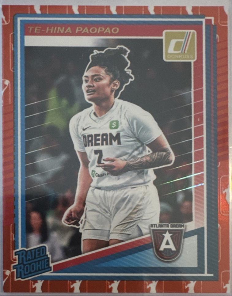 Te-Hina Paopao [Holo WNBA Logo] #91