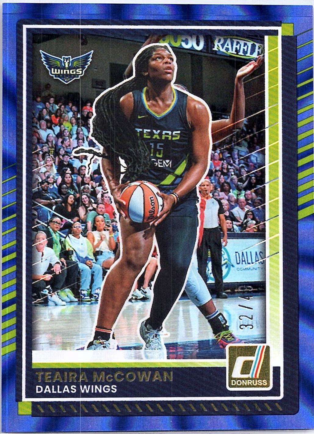 Teaira McCowan [Blue Laser] #57