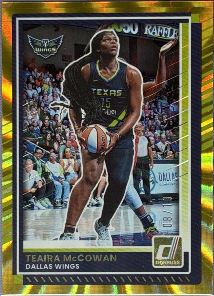 Teaira McCowan [Gold Shimmer] #57