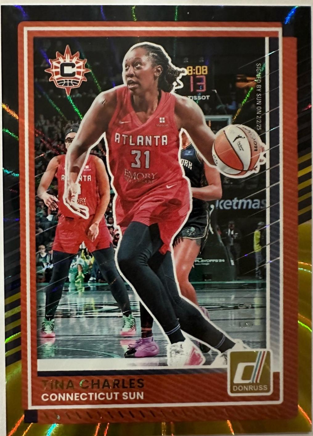 Tina Charles [Black Gold Laser] #52