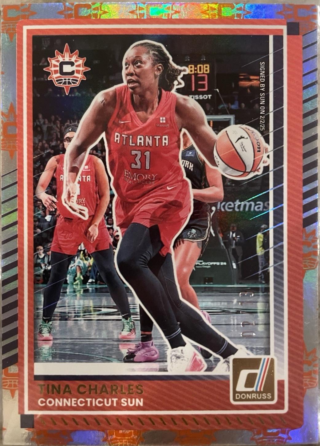 Tina Charles [Holo Team Logo] #52