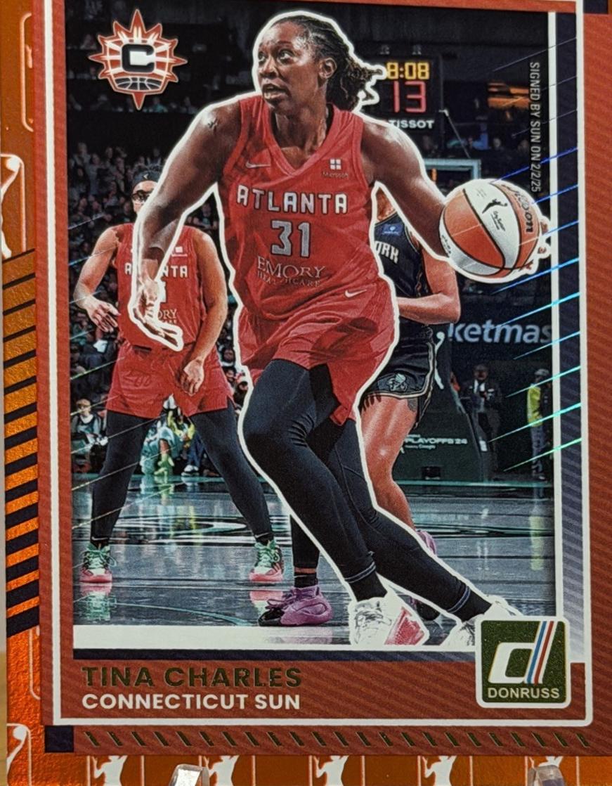 Tina Charles [Holo WNBA Logo] #52