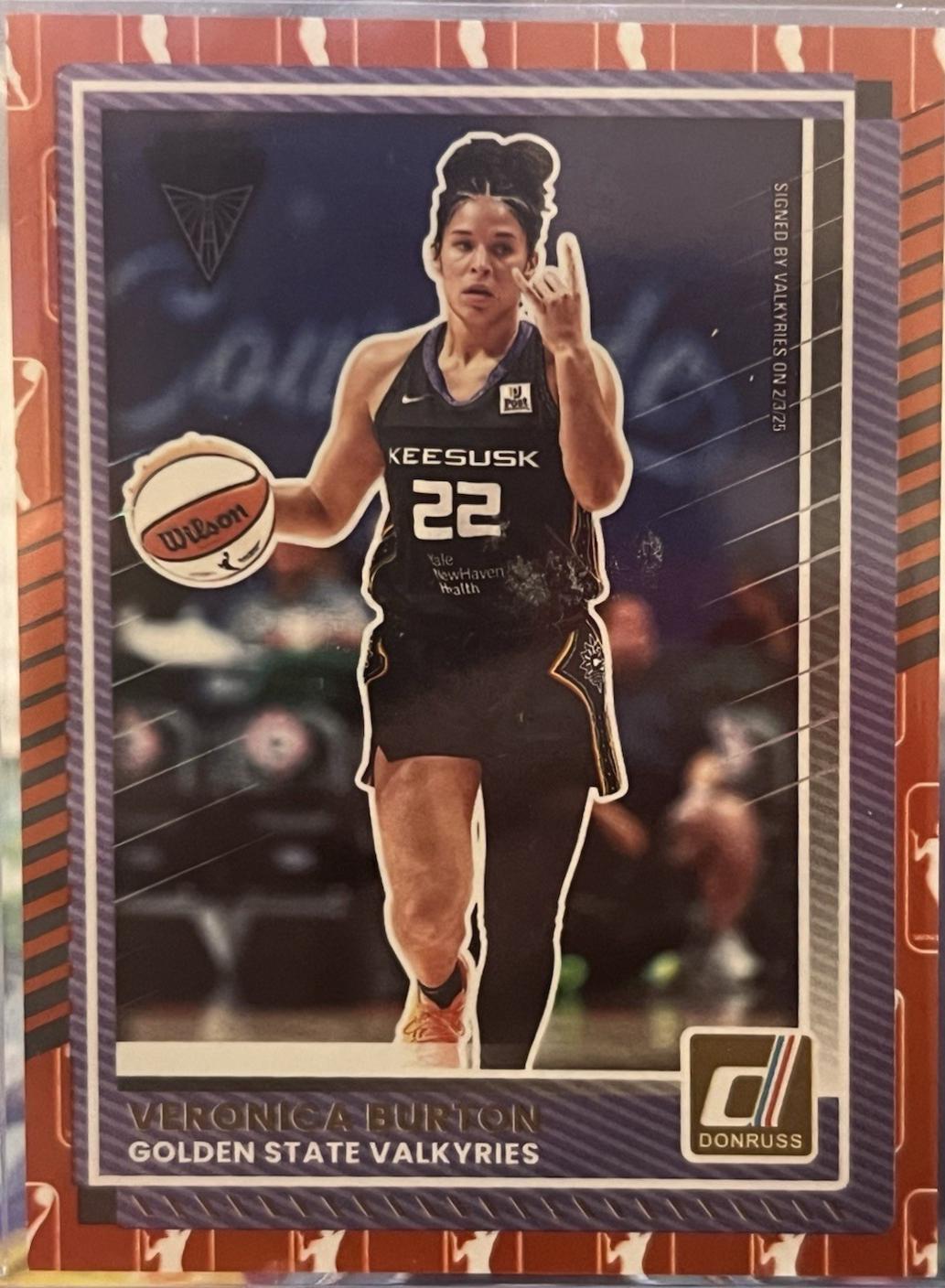 Veronica Burton [Holo WNBA Logo] #21