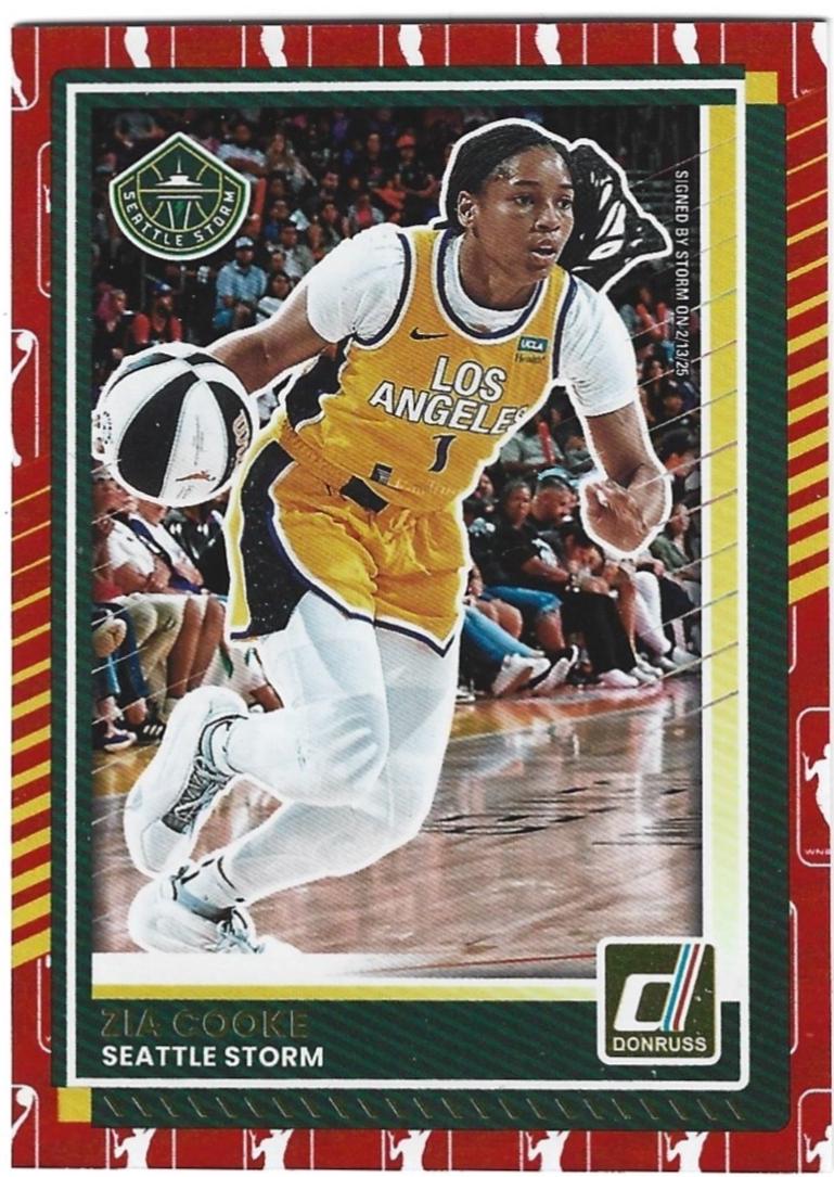 Zia Cooke [Holo WNBA Logo] #69