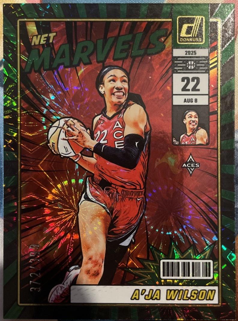 A'ja Wilson [Green Fireworks] #8