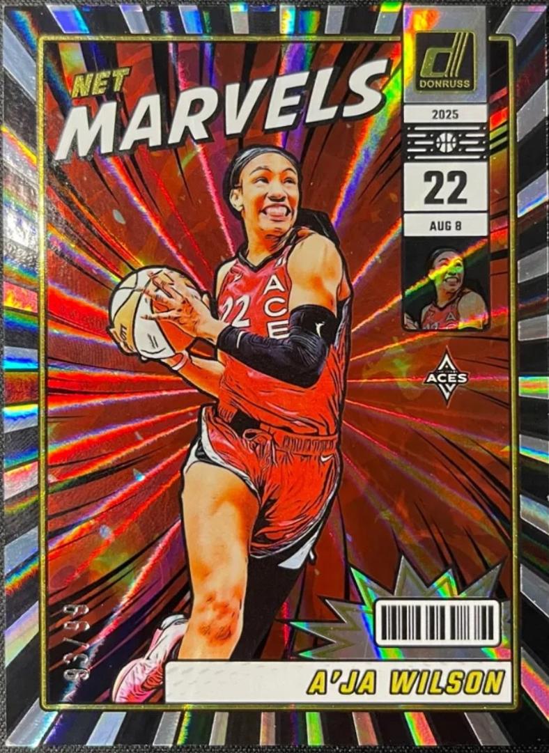 A'ja Wilson [Holo Laser] #8