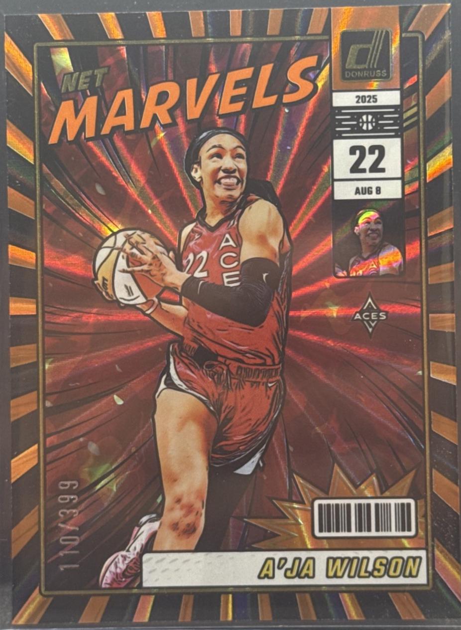 A'ja Wilson [Orange Laser] #8