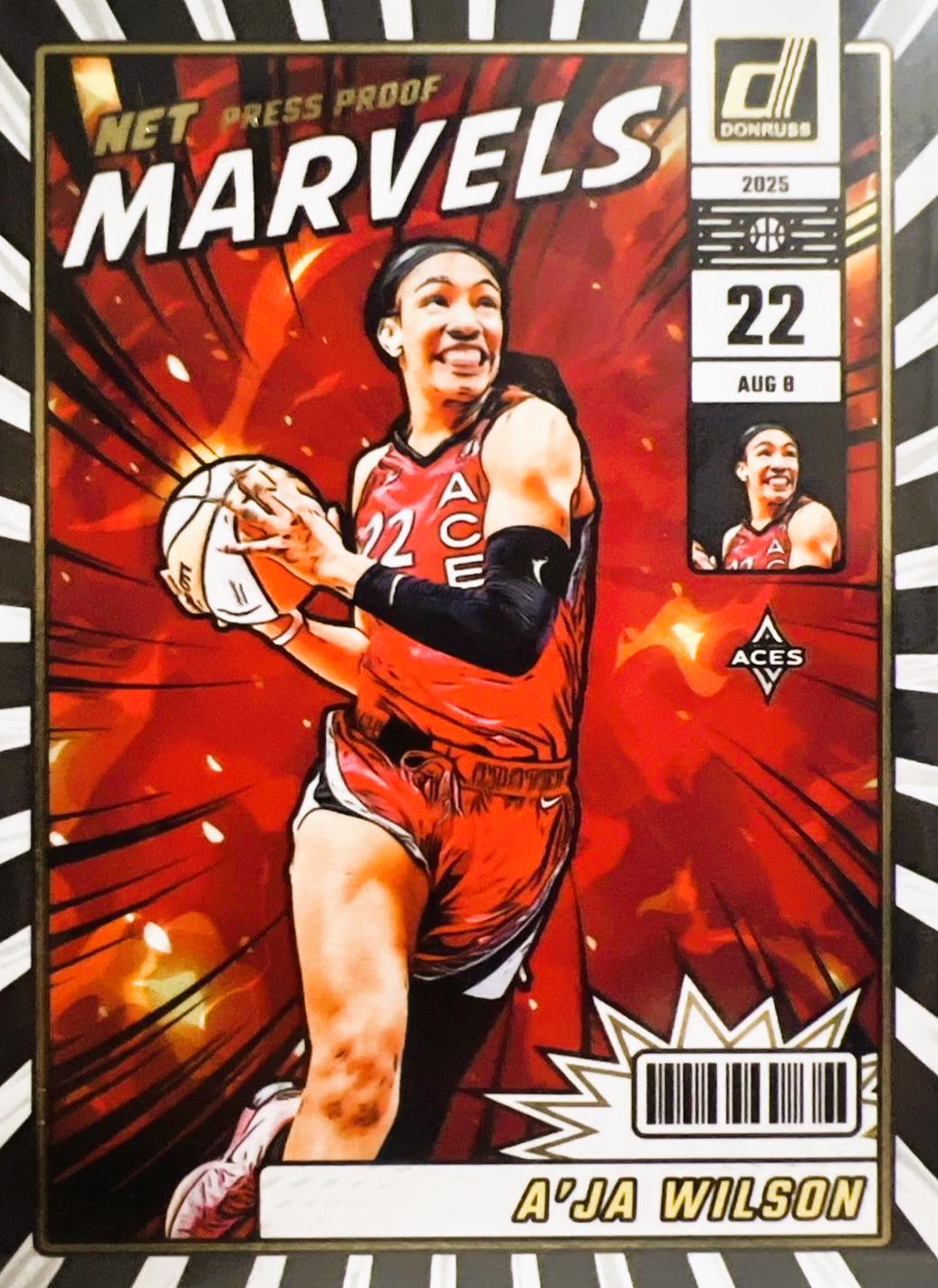 A'ja Wilson [Press Proof] #8