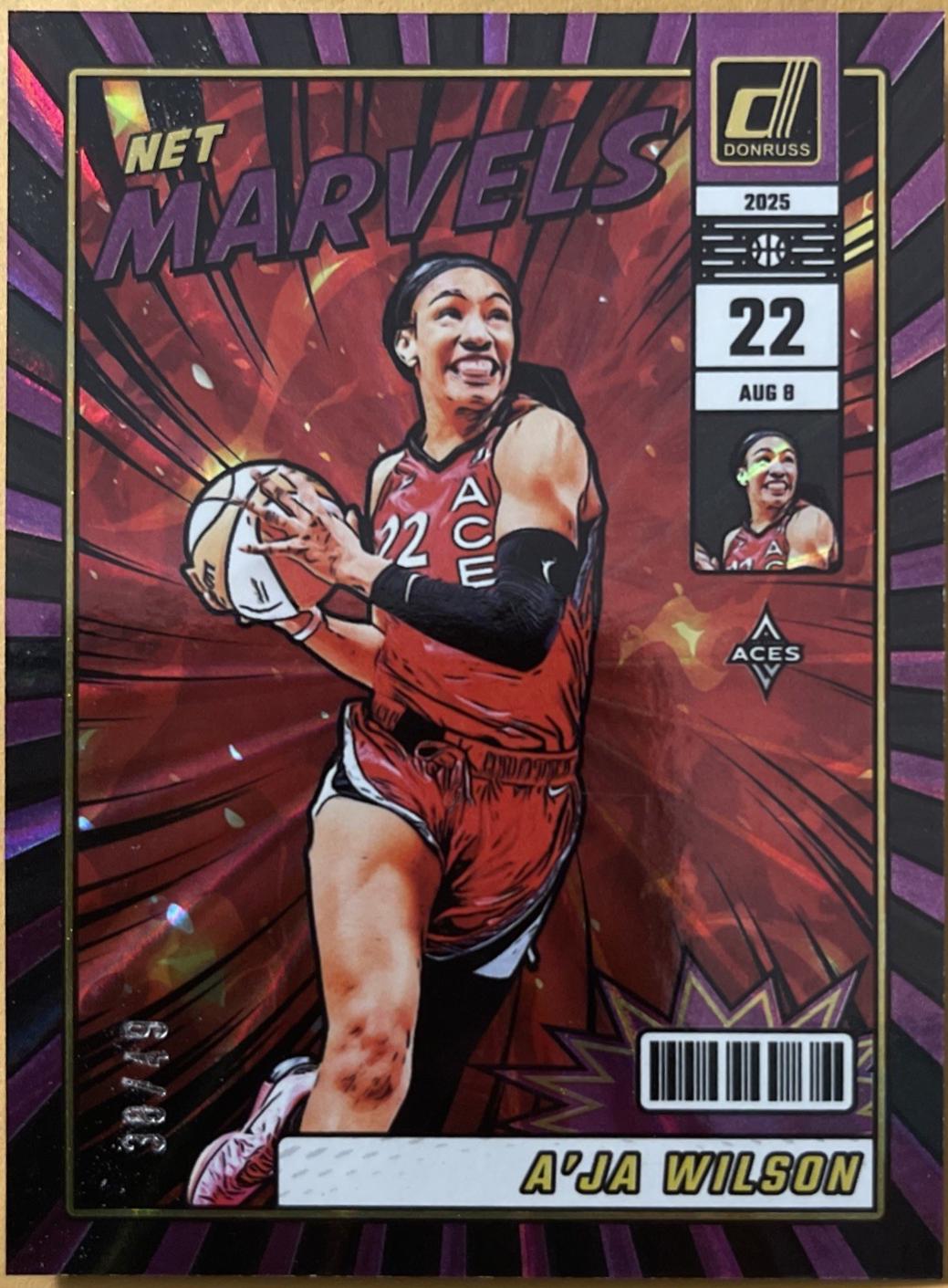 A'ja Wilson [Purple Laser] #8