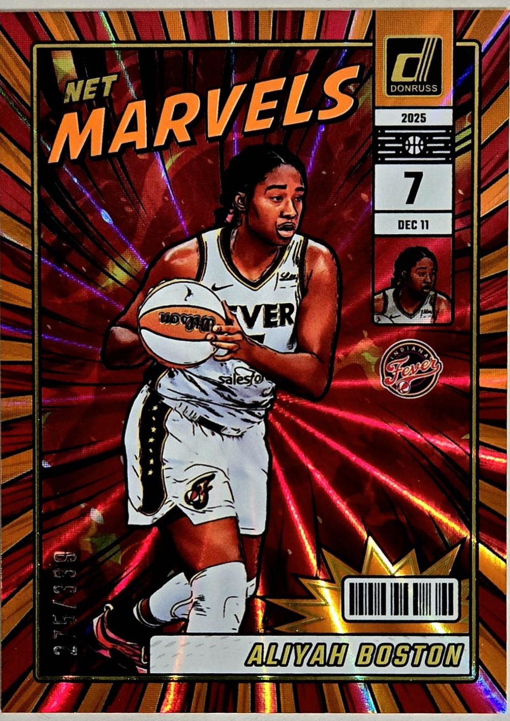 Aliyah Boston [Orange Laser] #10