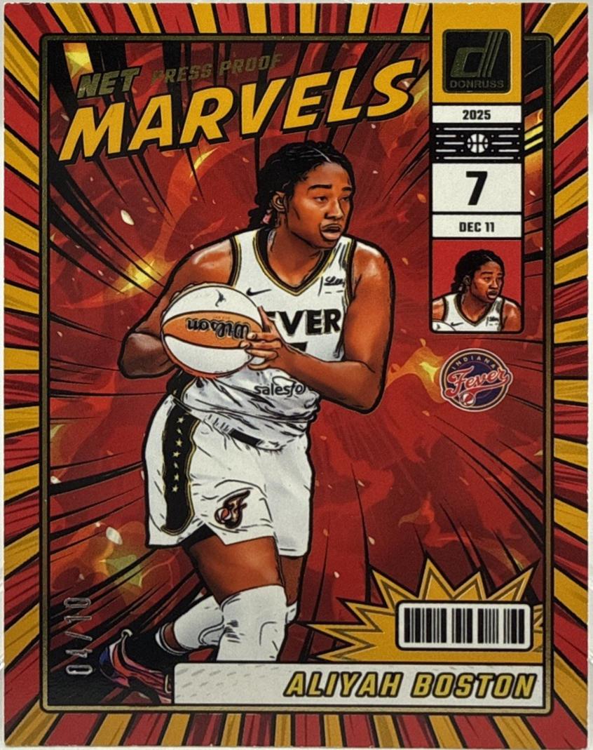 Aliyah Boston [Press Proof Gold] #10