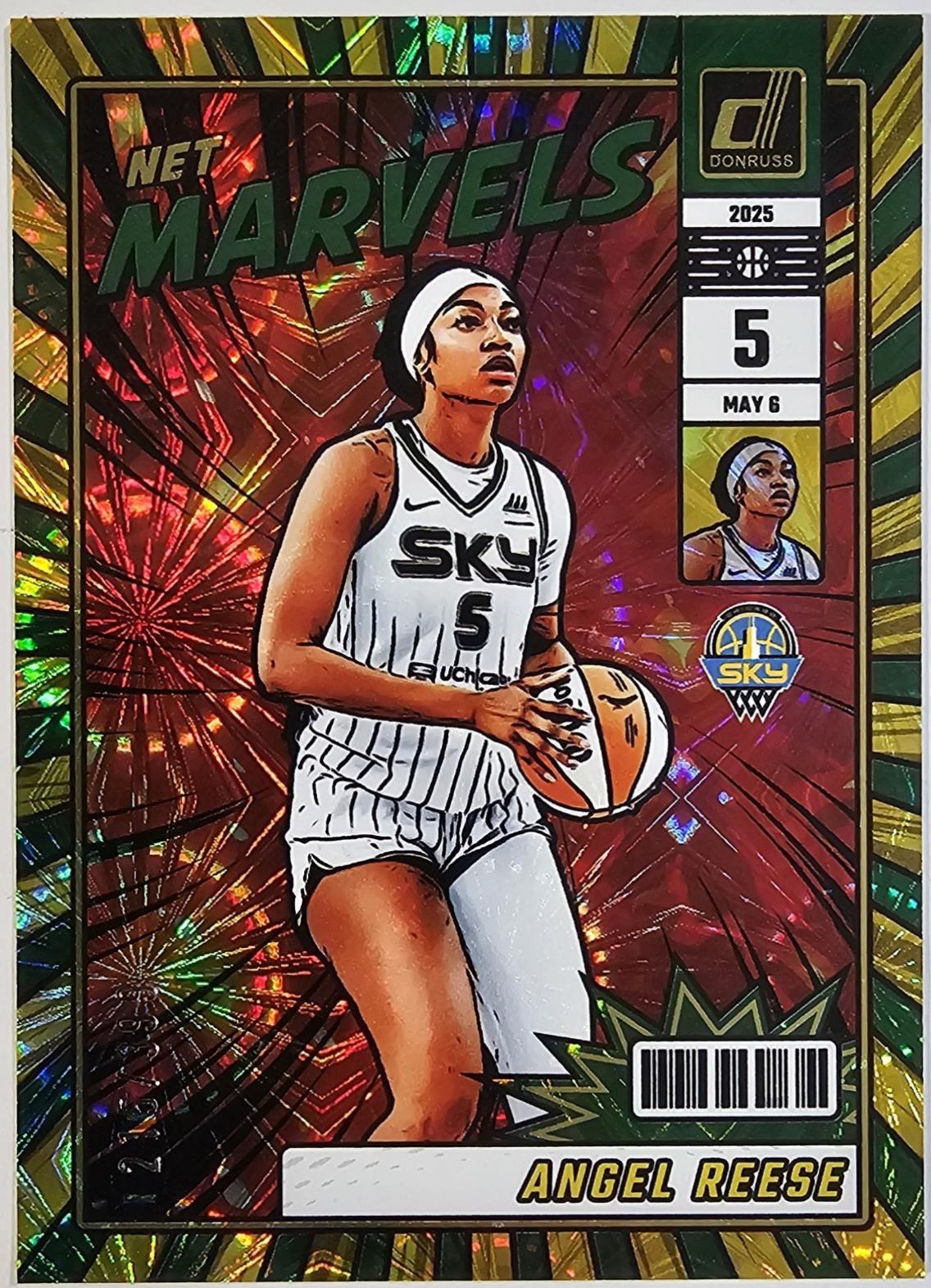 Angel Reese [Green Fireworks] #20