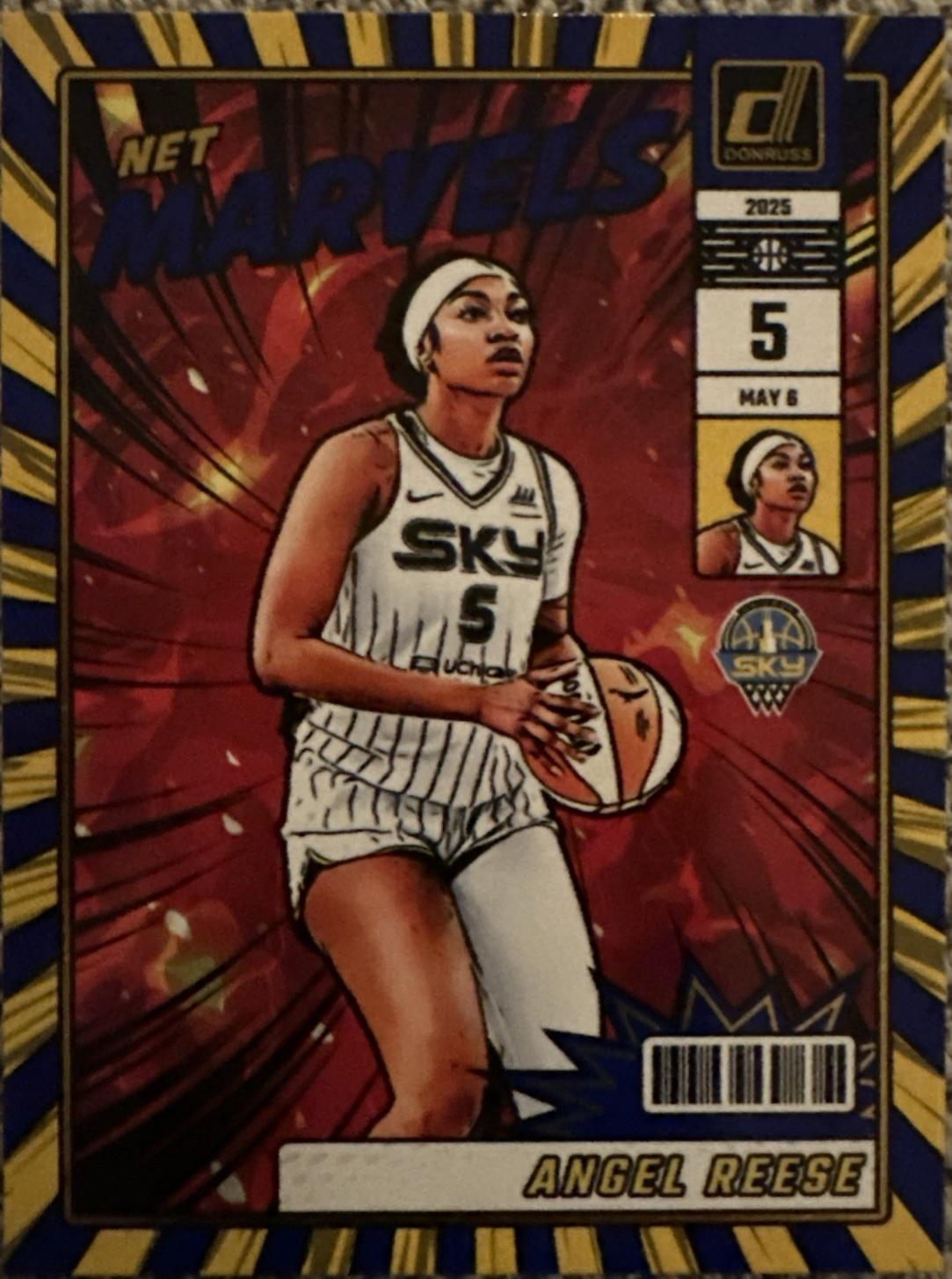Angel Reese [Press Proof Blue] #20