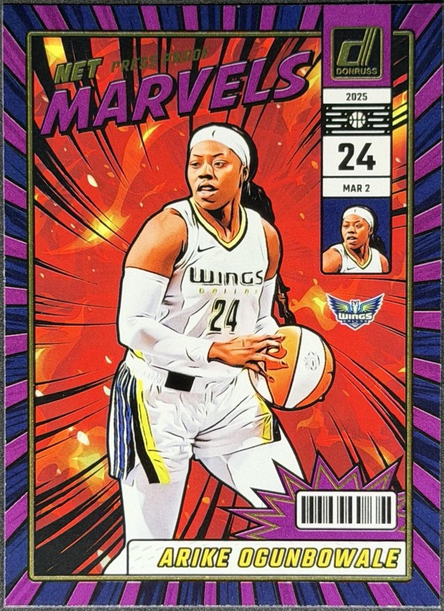 Arike Ogunbowale [Press Proof Purple] #21