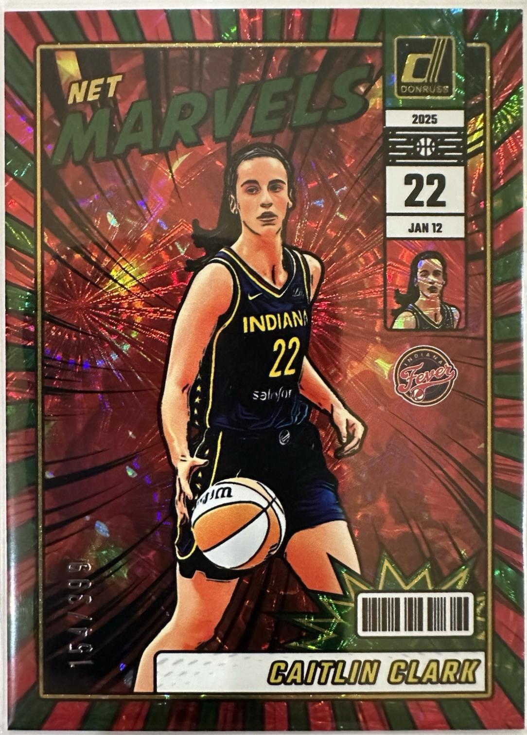 Caitlin Clark [Green Fireworks] #19