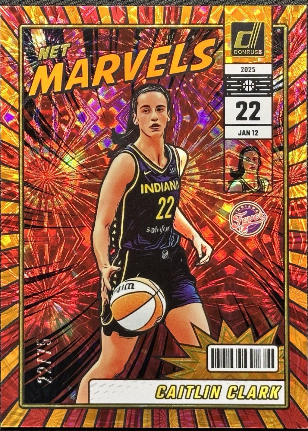 Caitlin Clark [Orange Fireworks] #19