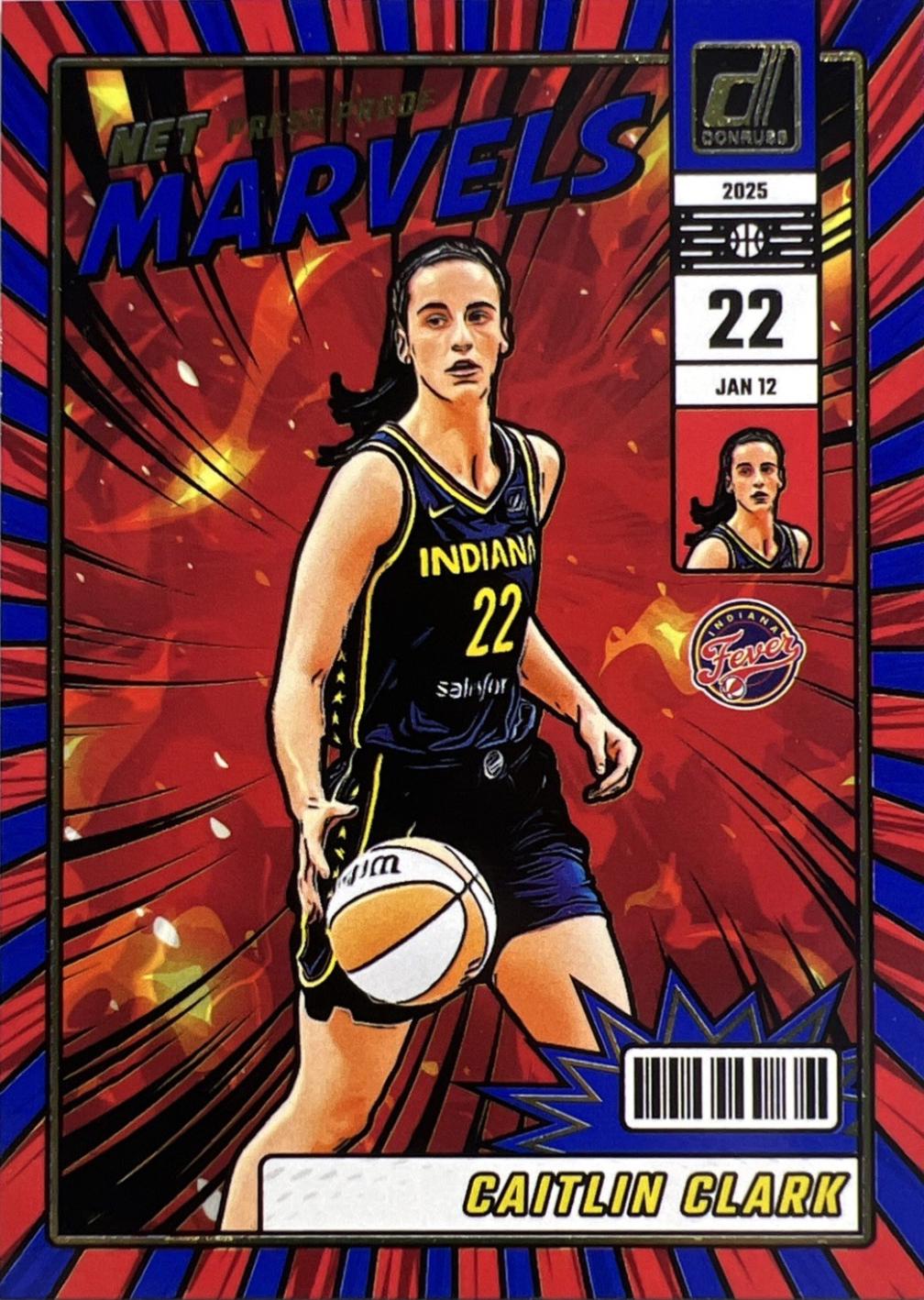 Caitlin Clark [Press Proof Blue] #19