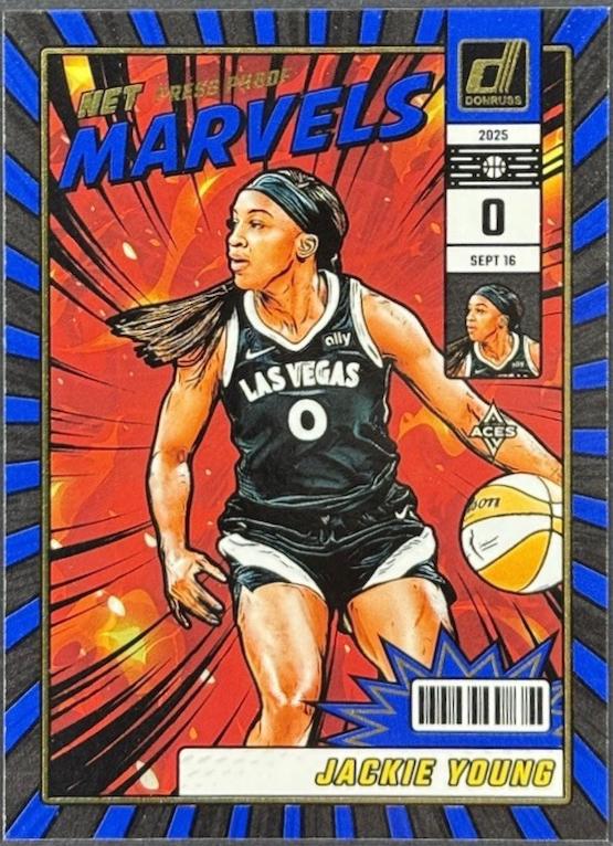 Jackie Young [Press Proof Blue] #15
