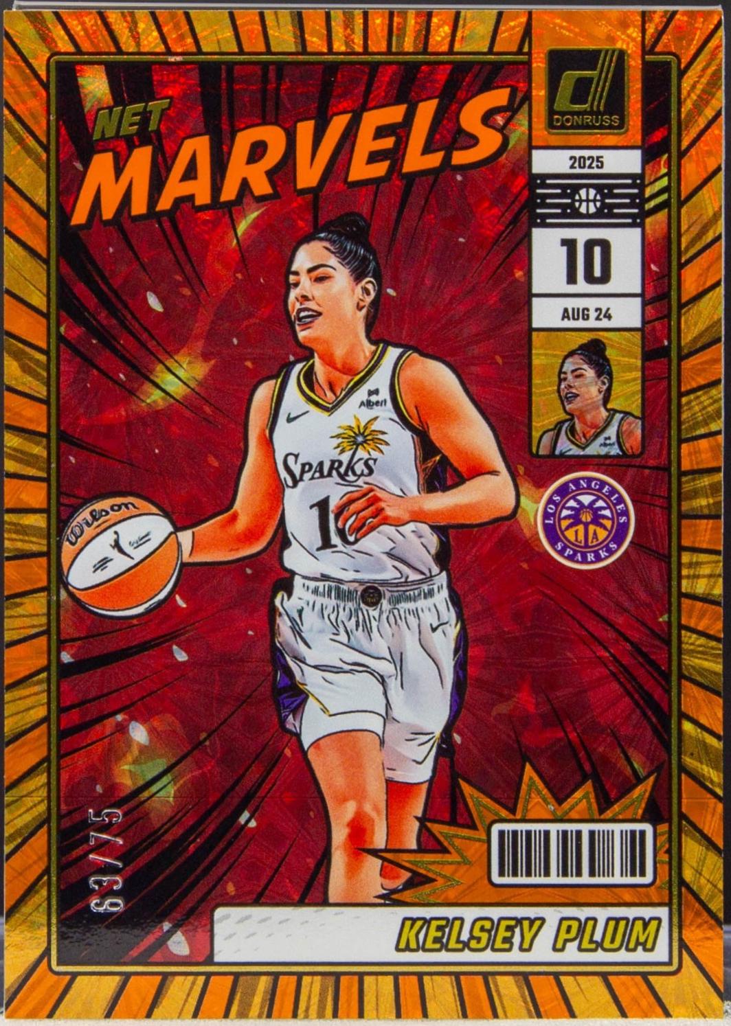 Kelsey Plum [Orange Fireworks] #3