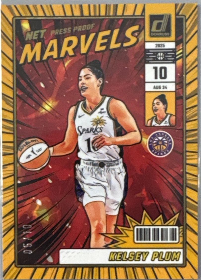 Kelsey Plum [Press Proof Gold] #3