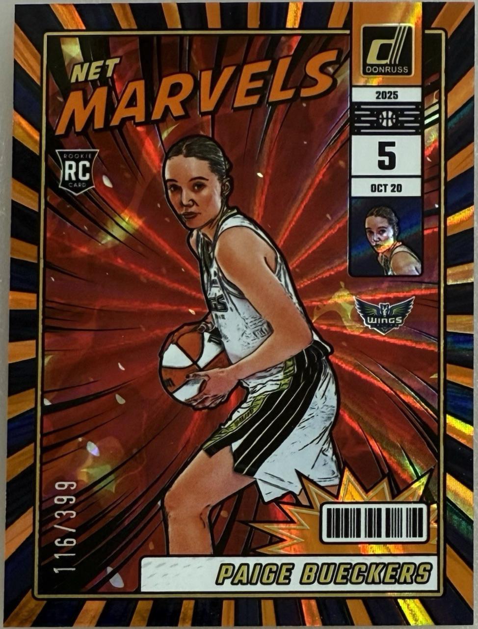 Paige Bueckers [Orange Laser] #23